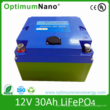 12V 30ah LiFePO4 Batterie für LED-Beleuchtung